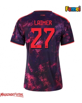 Bayern Munich Konrad Laimer #27 Tricou Fotbal Replică 2026-27 Femei Treilea Bayern Munich Konrad Laimer #27 Tricou Fotbal Replică 2026-27 Femei Treilea